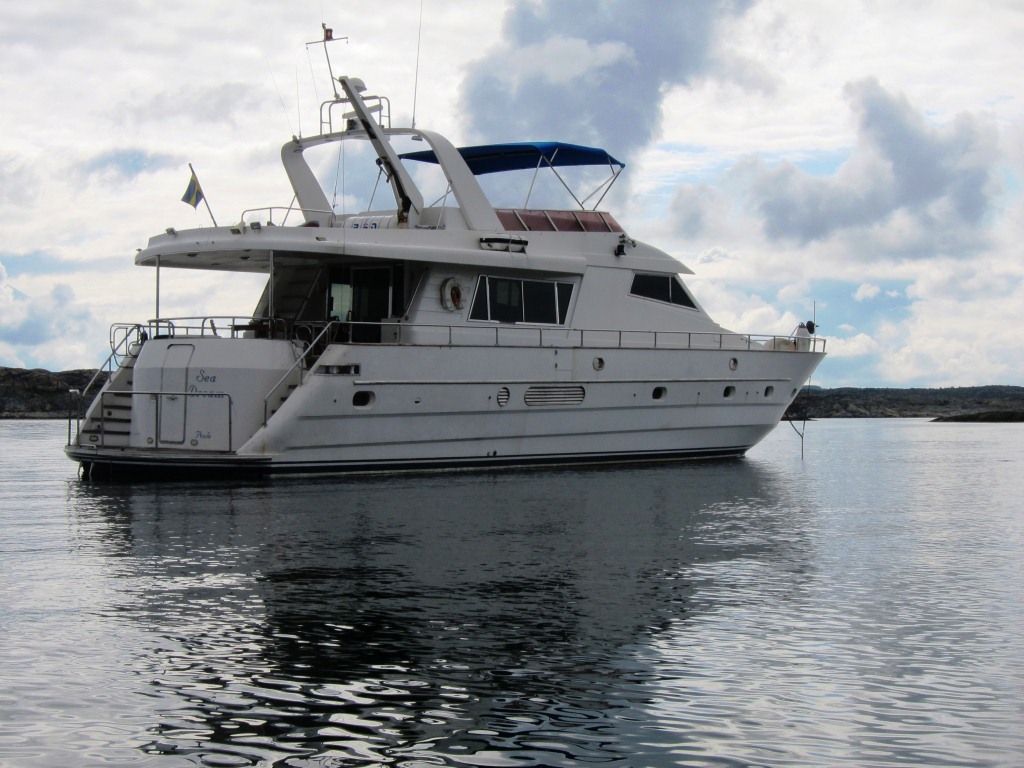 Yacht SEA DREAM -  At Anchor