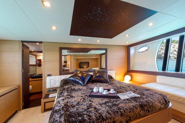 Yacht SHALIMAR 22m - Master Cabin