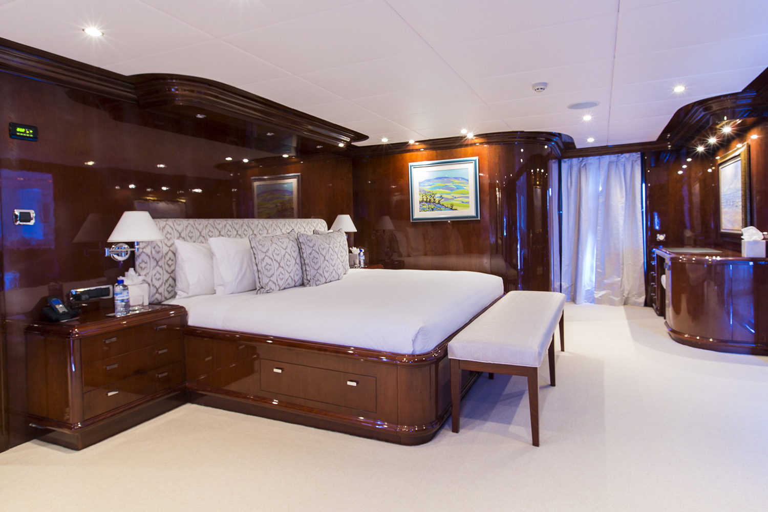 Yacht SILENT WORLD - Master cabin