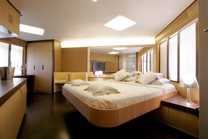 Yacht SOLARIS -  Master Cabin View 2