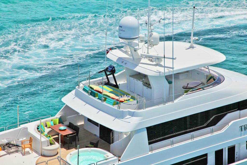 Yacht TRISARA -  Decks