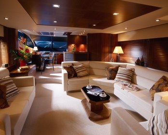 Yacht TRUCE -  Main Salon