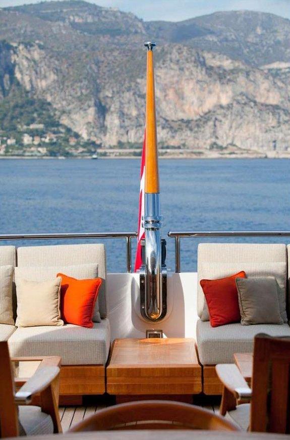 Yacht Troyanda -  Main Aft Deck