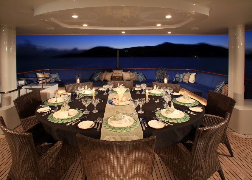 Yacht VICTORIA DEL MAR - Al Fresco Dining