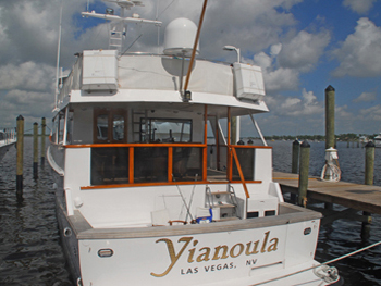 Yianola -  Aft View