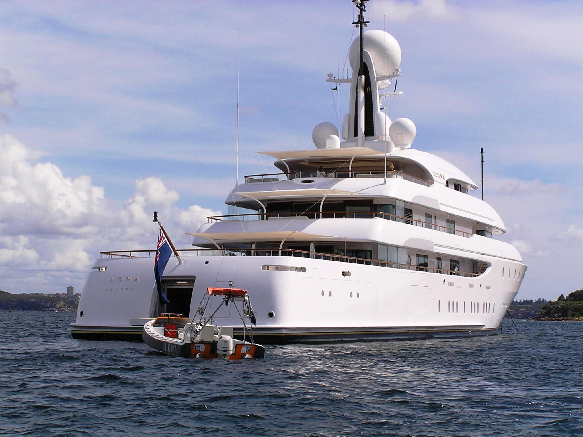 who owns ilona superyacht