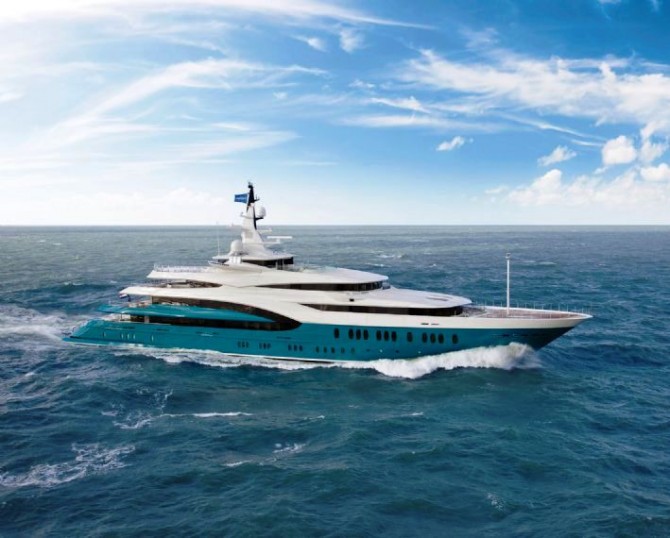 85.4m Megayacht SUNRAYS by Oceanco