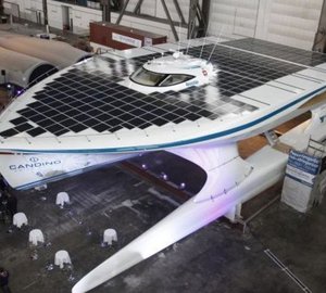 Planetsolar – the World's Largest Solar Powered Yacht will circumnavigate the globe in 2011.