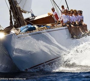 Sailing yacht Ranger wins J Class Regatta Newport