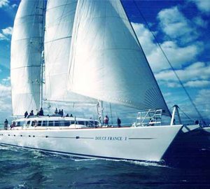 Luxury Catamaran DOUCE FRANCE Available for Exotic & Rare Indonesia & Micronesia Luxury Yacht Charters