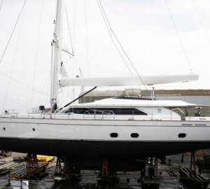 The 45 metre superyacht Fivea launch by Perini Navi Group