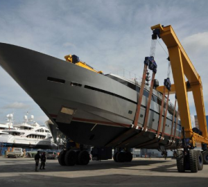 Superyacht Princess Claudia Launched by Sanlorenzo Shipyard in Viareggio