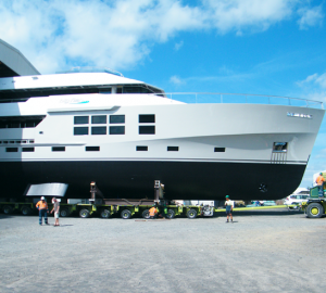 Superyacht BIG FISH Launched in New Zealand