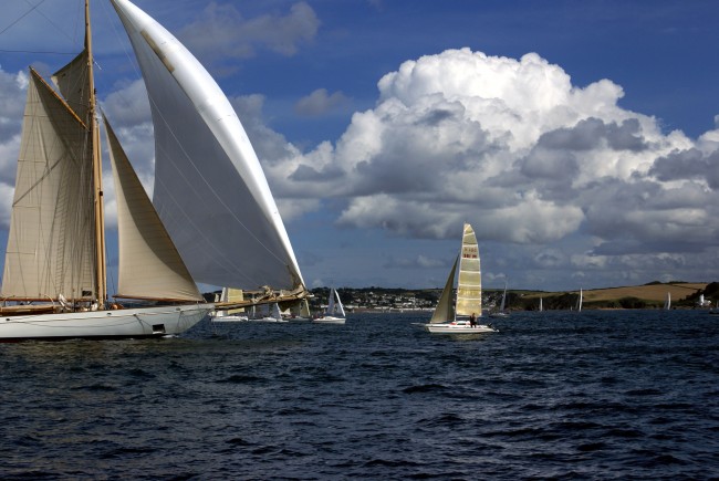Dignity and Impudence During a Pendennis Cup Race