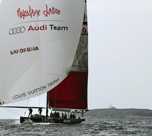 Louis Vuitton Trophy : Mascalzone Latino Audi plays host team in La Maddalena
