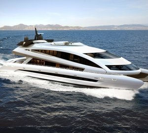 Porsche Design Superyacht Royal Falcon Fleet Catamaran RFF135 to be Launched in Q2 2011