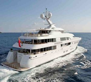 Superyacht Arkley, the 60-metre Lürssen was judged to be the winner of t