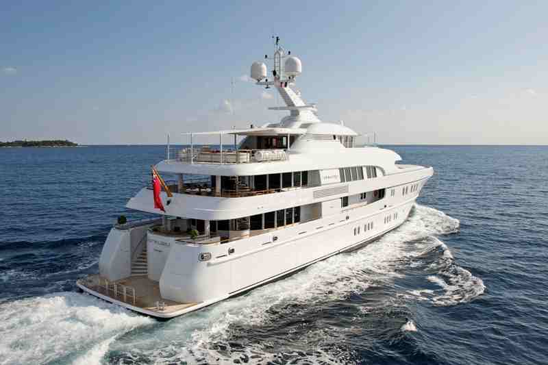 Superyacht Arkley, the 60-metre Lürssen was judged to be the winner of t