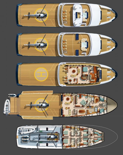The Bray 42 metre Ocean Explorer Superyacht Design â€