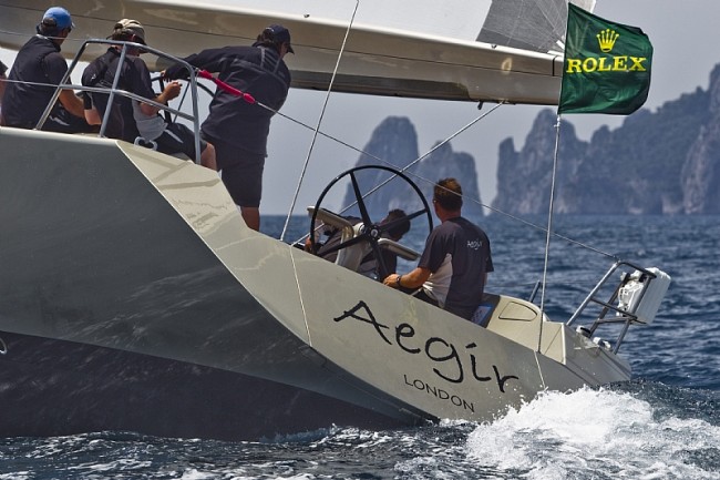 Yacht AEGIR owner - BENJAMIN BRIAN class MINI MAXI ROLEX and Carlo Borlenghi