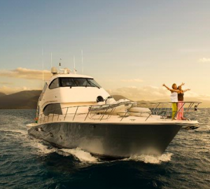 The Riviera 70 Enclosed Flybridge