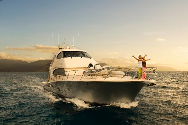 The Riviera 70 Enclosed Flybridge