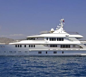Superyacht MYSTIC launched by CMB Yachts Turkey