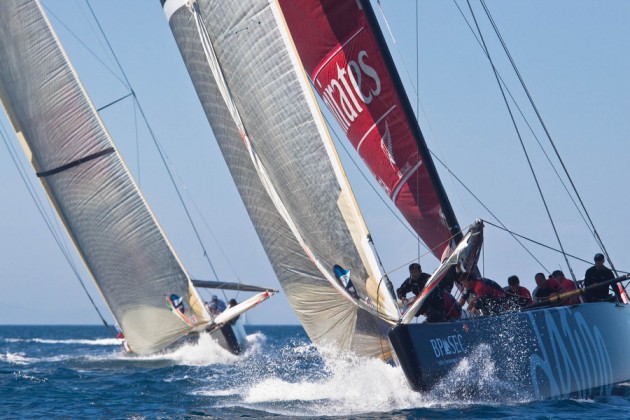 Louis Vuitton Trophy - Team New Zealand Leading at top mark — Yacht Charter & Superyacht News