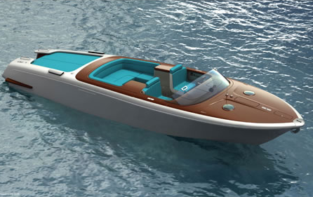 Marc Newson Aquariva Speed Boat - Reinterpreted Aquariva speedboat by 