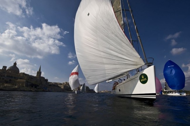 RAPTURE, Farr 100 at the start of the Coastal Race Photo by Rolex, Kurt Arrigo