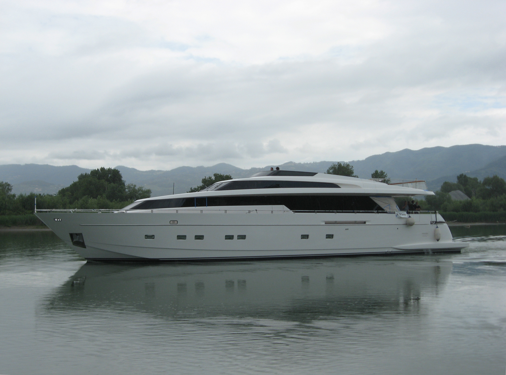 The recently launched SL100 New Sanlorenzo yacht Mentxu - Photo Credit: Sanlorenzo