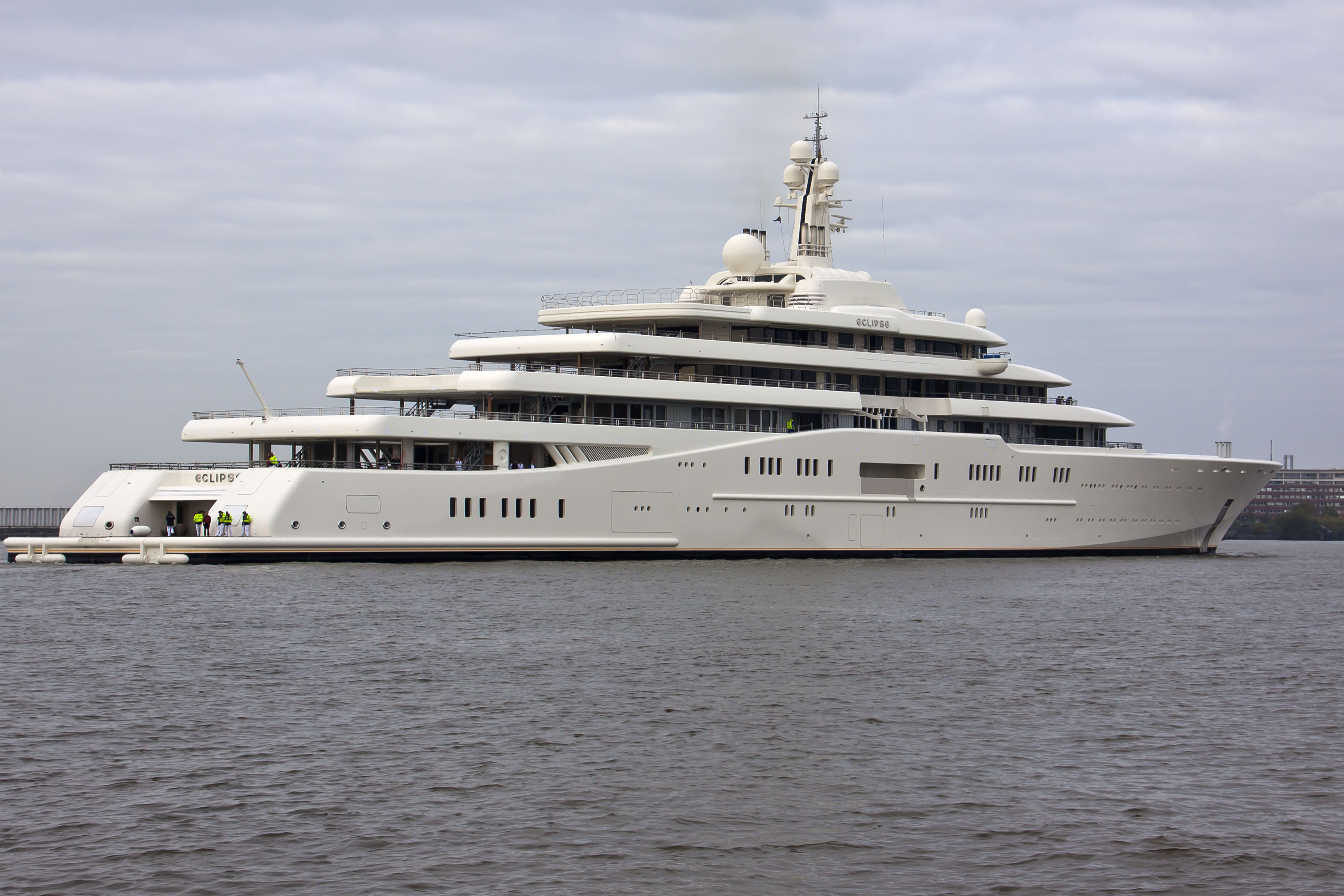 private yacht named eclipse
