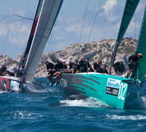 Audi MedCup Day 1: Quantum Racing wins first TP52 race.