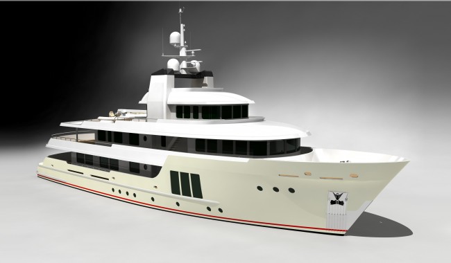 The superb Vripack 138' Luxury Expedition Motor Yacht