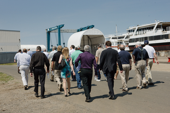 Tour of the Derecktor Shipyard