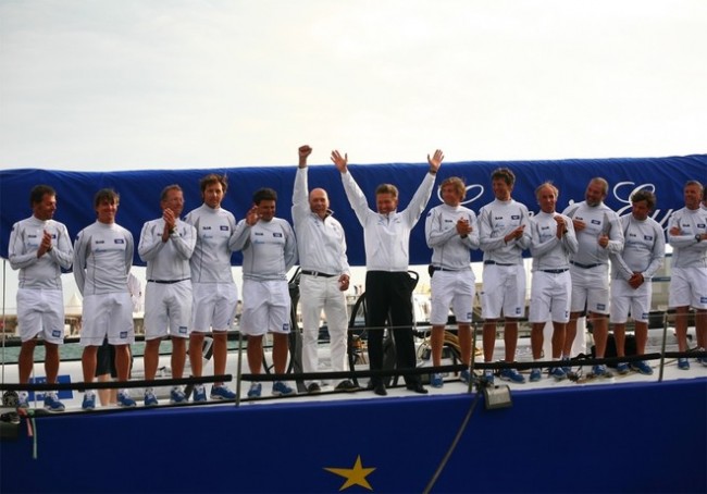 Yacht Esimit Europa 2 launched in Cannes