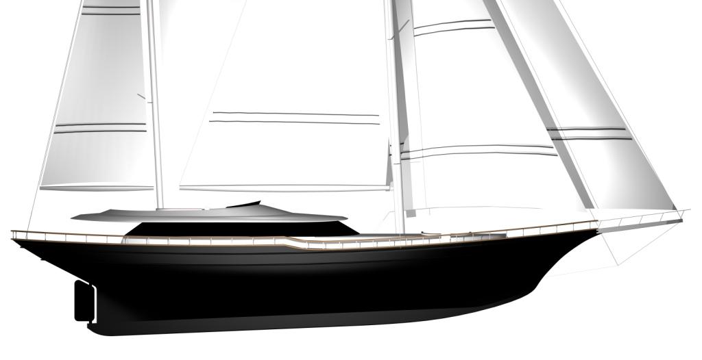 Cobra Sultan Sailing Yacht Rendering
