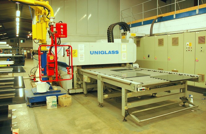 Glazing Mahinery Processing