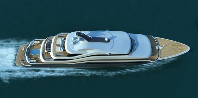 Yacht Orchid Helicopter View - Image Courtesy of Luiz De Basto
