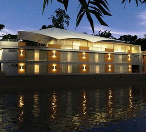Luxury Motor Vessel ARIA and AQUA in the mighty Amazon.
