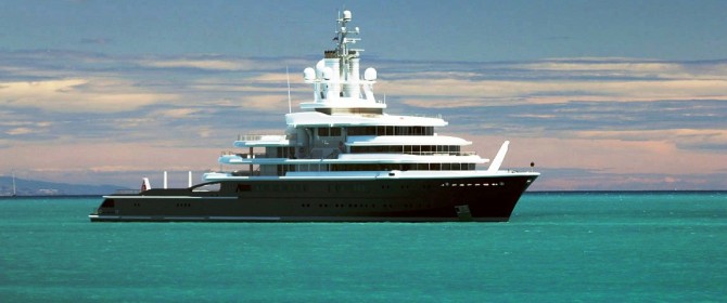 Motor Yacht Luna on the French Riviera in June 2010 - Photographic image courtesy of LiveYachting