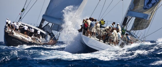 Sailing Yacht ROMA and Saudade Photo by Carlo Borlenghi