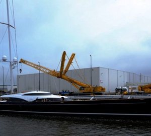 Sailing Superyacht Twizzle officially Launched and named.