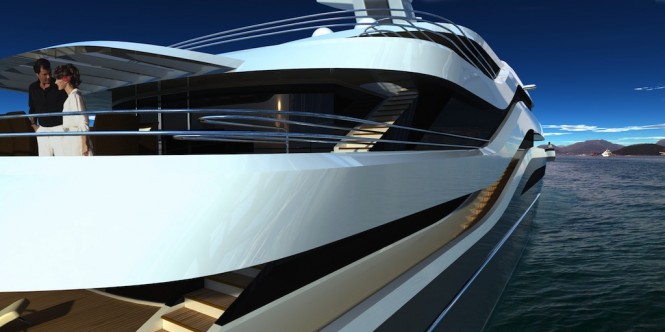 Super Yacht Orchid Close Up - Image Courtesy of Luiz De Basto