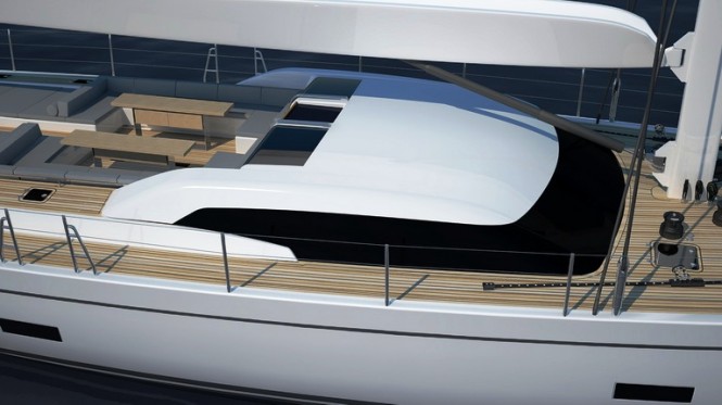 Southern Wind SW 102 Deck Saloon