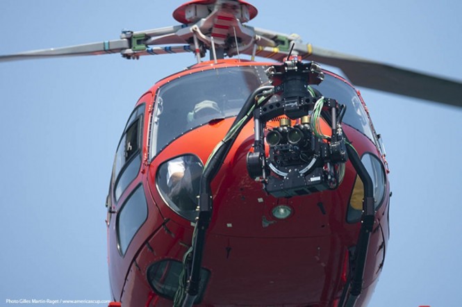 The 3D eye in the sky BMW Oracle Racing Photo Credit Gilles Martin-Raget