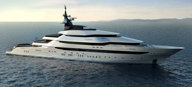 The Y708 Oceanco Yacht Design at 85m LOA