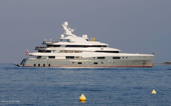 Yacht Aviva - image by Ric Pilguj Yacht Aviva - photo by Ric Pilguj