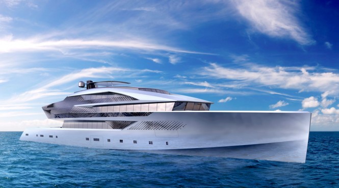 Adam Voorhees designed Superyacht AURORA