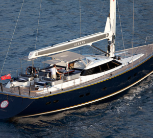 Alia 82LK charter sailing Yacht AIYANA delivered 